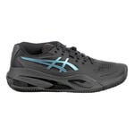 ASICS Tennis shoes ASICS Gel-Resolution X Night Energy Clay Court Shoe Women-Black,Blue